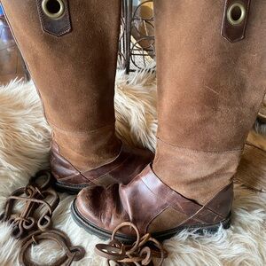 Sorel Suede and Leather Rancher Boot